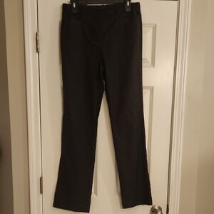 Worthington Charcoal Pinstripe Trousers, Size 6